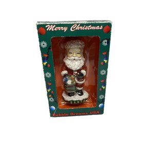 american christmas traditions bobble head collection SANTA